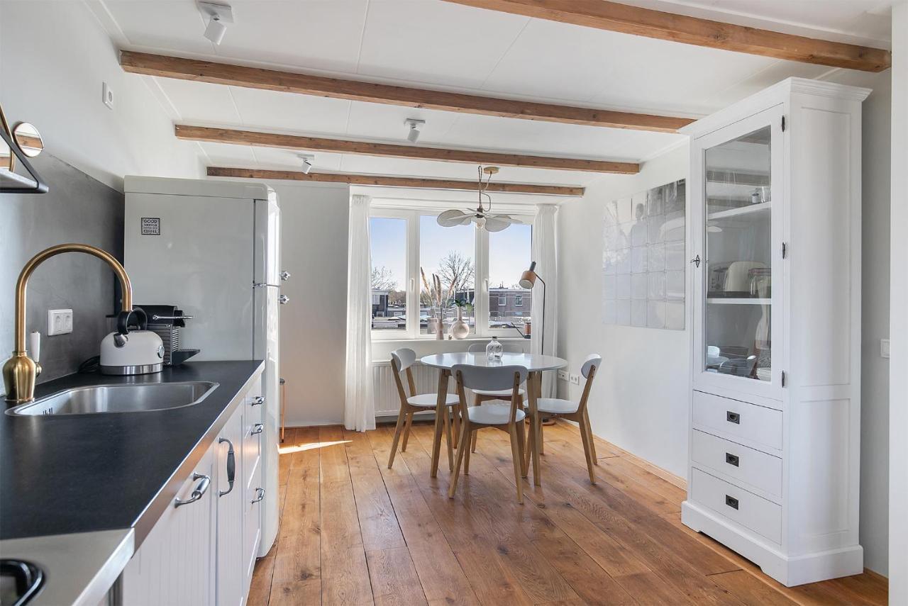 Uniek Verblijf In Herenhuis, Eigen Appartement Op De Tweede Etage Van Ons Huis Leeuwarden Dış mekan fotoğraf
