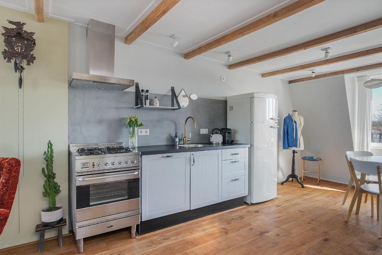 Uniek Verblijf In Herenhuis, Eigen Appartement Op De Tweede Etage Van Ons Huis Leeuwarden Dış mekan fotoğraf